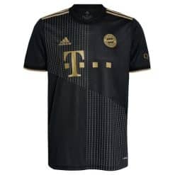 Alternative view of Nogometni Dresovi FC Bayern München Upamecano 2 Gostujući 2021 2022